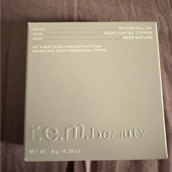 NIB R.E.M. Beauty Interstellar Highlighter Topper Miss Saturn - Picture 2 of 6